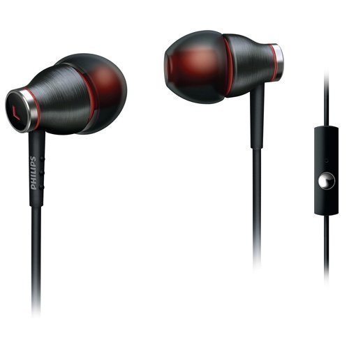 Philips SHE9005A/10 In-Ear with Mic1 Black / Red