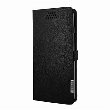 Piel Frama Book Style Universal Flip Leather Case 5.5 Black