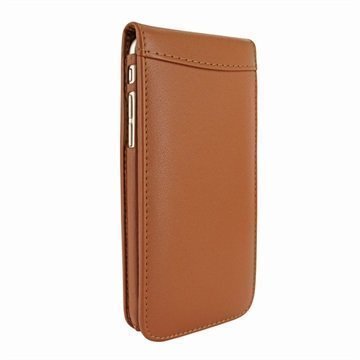 Piel Frama Classic Magnetic nahkainen läppäkotelo iPhone 7 Plus Kellanruskea