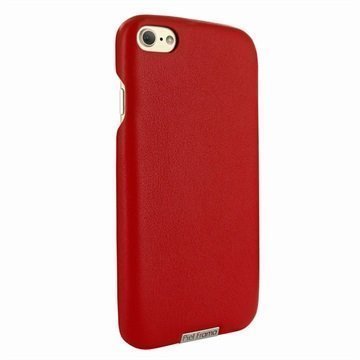 Piel Frama SlimGrip nahkainen suojakotelo iPhone 7 Punainen