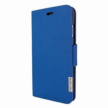 Piel FramaSlimCards nahkainen läppäkotelo iPhone 7 Plus Sininen