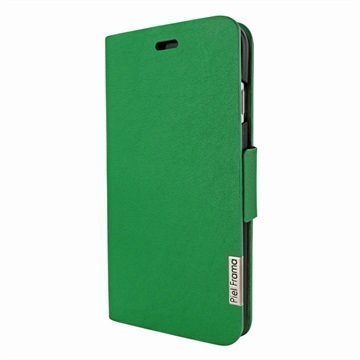 Piel FramaSlimCards nahkainen läppäkotelo iPhone 7 Plus Vihreä