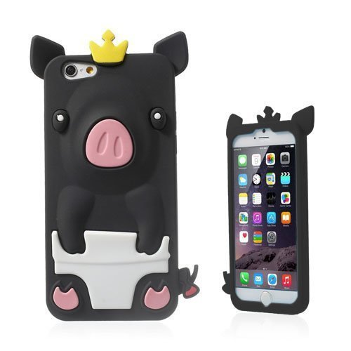 Pig Musta Iphone 6 Suojakuori