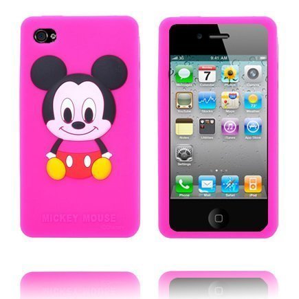 Pikku Mikki Kuuma Pinkki Iphone 4s Suojakuori