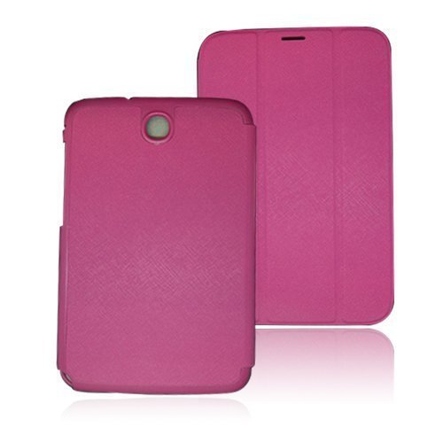 Pinstripe Tumma Pinkki Samsung Galaxy Note 8.0 Kotelo Standilla