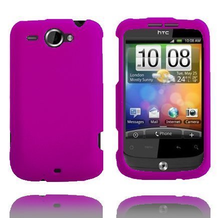 Plain Klik-On Violetti Htc Wildfire G8 Suojakuori