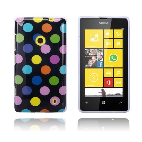 Polka Dote Monivärinen Nokia Lumia 520 Suojakuori