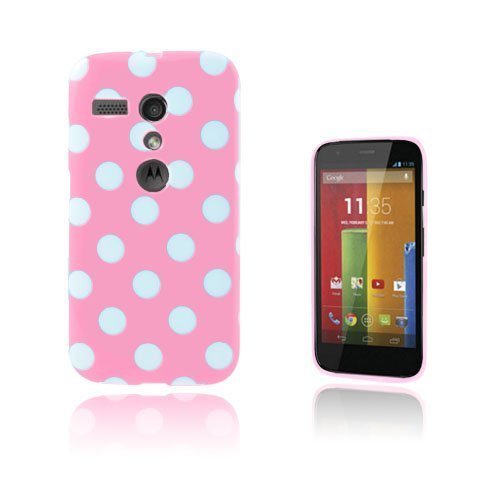 Polka Dots Pinkki Motorola Moto G Suojakuori