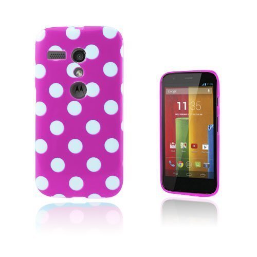 Polka Dots Purppura Motorola Moto G Suojakuori