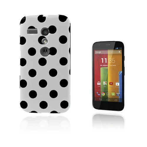 Polka Dots Valkoinen Motorola Moto G Suojakuori