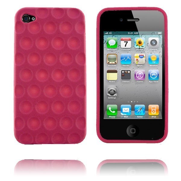 Premium Pinkki Iphone 4 Suojakuori