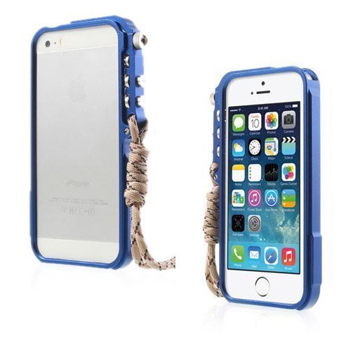 Premium Sininen Iphone 6 Metallinen Bumper