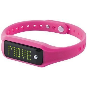 Puro Fit Watch Bluetooth 4.0 Vedenkestävä Ranneke Pinkki / Musta