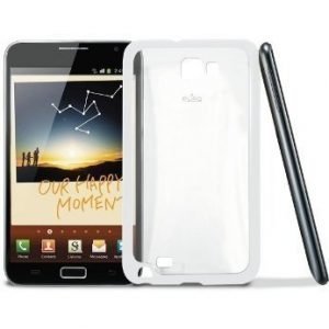 Puro Galaxy Note Clear Cover White