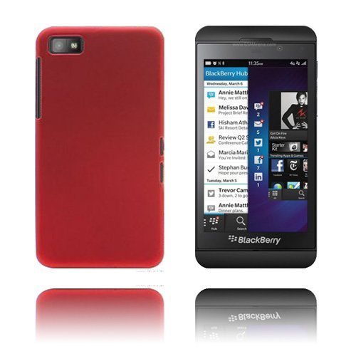 Quicksand Punainen Blackberry Z10 Kova Suojakuori