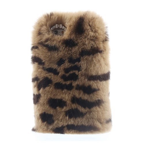 Rabbit Ruskea Leopardi Kuvio Iphone 6 Plus Suojakuori
