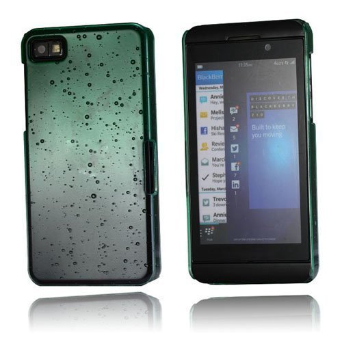 Raindrops Vihreä Blackberry Z10 Suojakuori