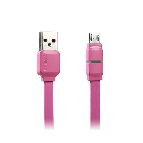 Remax Breathe Sarjan Mikro Usb Kaapeli Pinkki