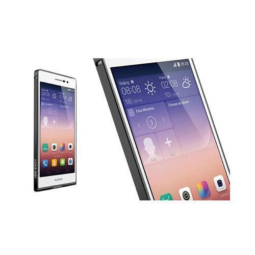 Remes Musta Huawei Ascend P7 Metalli Bumper