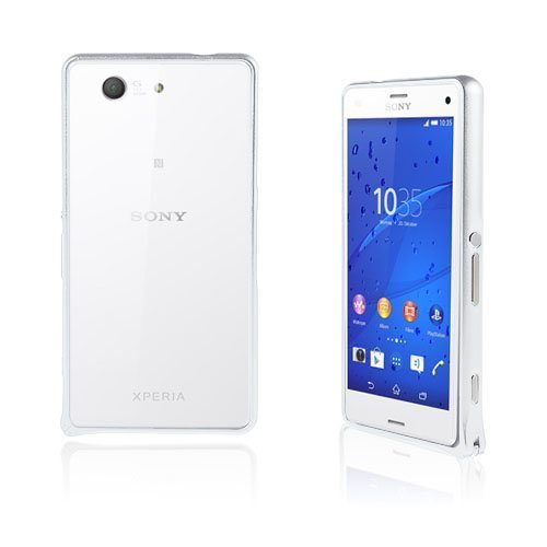 Remes Sony Xperia Z3 Compact Metalli Suojus Hopea