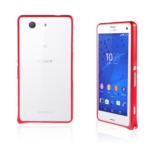 Remes Sony Xperia Z3 Compact Metalli Suojus Punainen