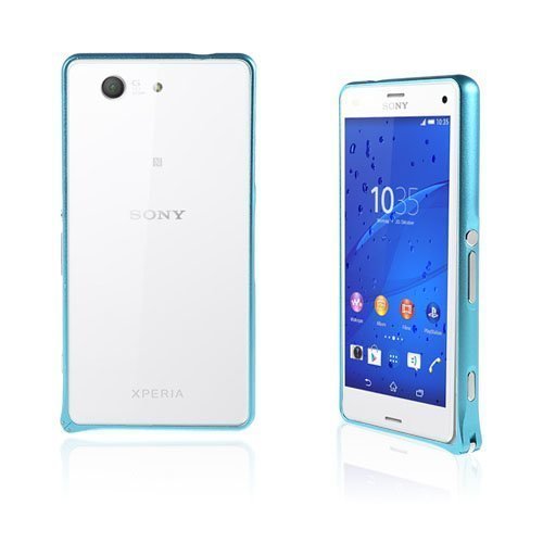 Remes Sony Xperia Z3 Compact Metalli Suojus Vaalea Sininen