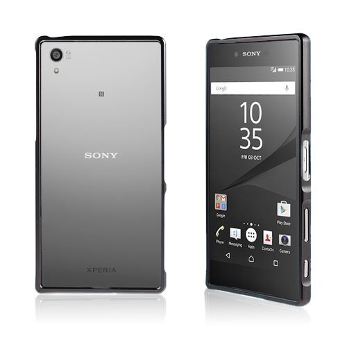 Remes Sony Xperia Z5 Premium Aluumiini Seos Suojus Musta