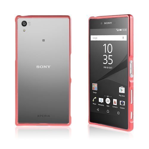 Remes Sony Xperia Z5 Premium Aluumiini Seos Suojus Punainen