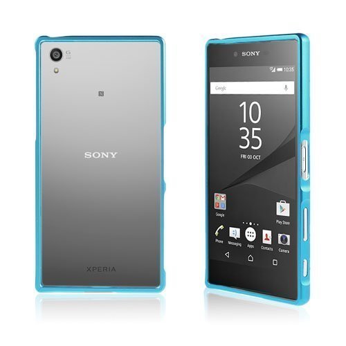 Remes Sony Xperia Z5 Premium Aluumiini Seos Suojus Vaaleansininen