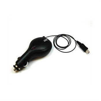 Retractable Car Charger LG KC910 Renoir KS20 KG800 Chocolate KE820 Black