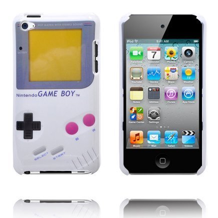 Retro Suojakuori Valkoinen Game Boy Ipod Touch 4 Suojakuori