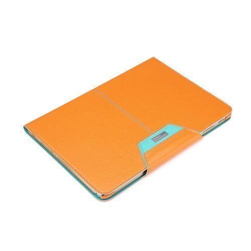 Rock Excel Oranssi Samsung Galaxy Note 10.1 2014 Edition Nahkainen Kotelo