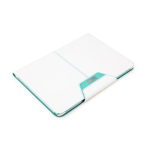 Rock Excel Valkoinen Samsung Galaxy Note 10.1 2014 Edition Nahkainen Kotelo