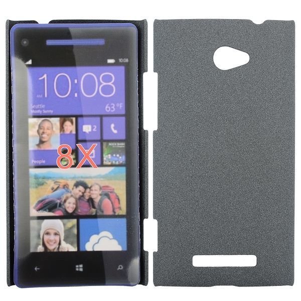 Rock Shell Harmaa Htc Windows Phone 8x Suojakuori