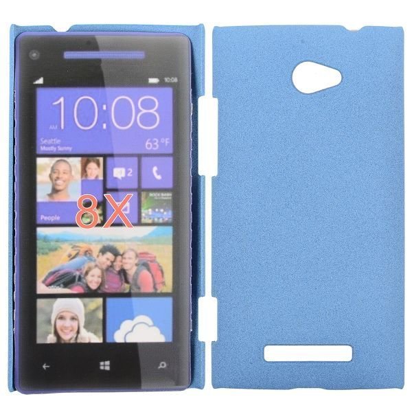 Rock Shell Vaaleansininen Htc Windows Phone 8x Suojakuori
