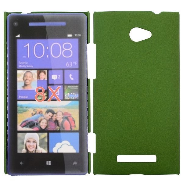Rock Shell Vihreä Htc Windows Phone 8x Suojakuori