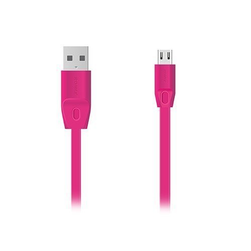 Romix Mikro Usb Kaapeli Android Älypuhelimille Kuuma Pinkki