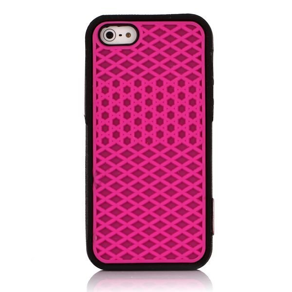 Rugged Back Pinkki Iphone 5 / 5s Suojakuori