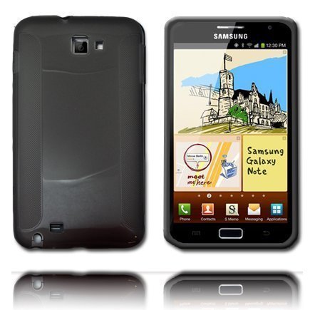 Rugged Harmaa Samsung Galaxy Note Silikonikuori