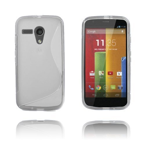 S-Line Harmaa Motorola Moto G Suojakuori