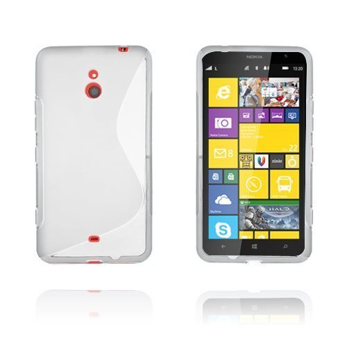 S-Line Harmaa Nokia Lumia 1320 Suojakuori