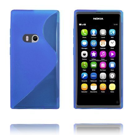 S-Line Hieman Läpikuultava Sininen Nokia N9 Suojakuori