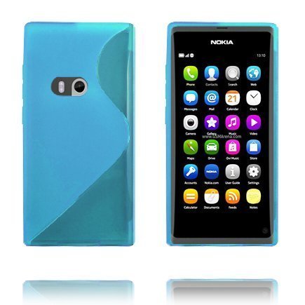 S-Line Hieman Läpikuultava Vaaleansininen Nokia N9 Suojakuori