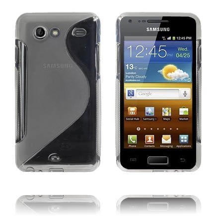 S-Line Läpikuultava Kirkas Samsung Galaxy S Advance Suojakuori