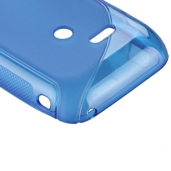S-Line Läpikuultava Sininen Sony Xperia Tipo Suojakuori