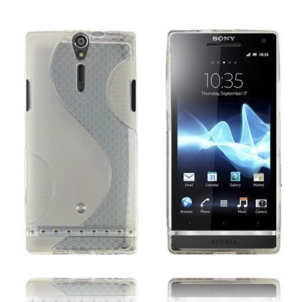 S-Line Läpikuultava Valkoinen Sony Xperia S Suojakuori