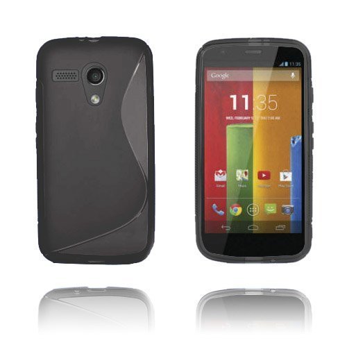 S-Line Musta Motorola Moto G Suojakuori