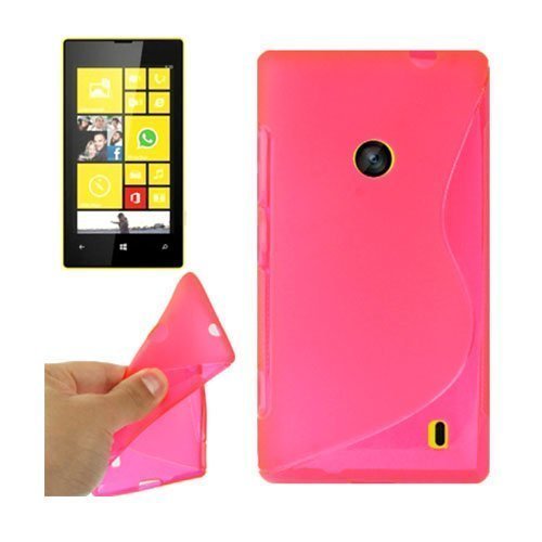 S-Line Pinkki Nokia Lumia 520 Suojakuori