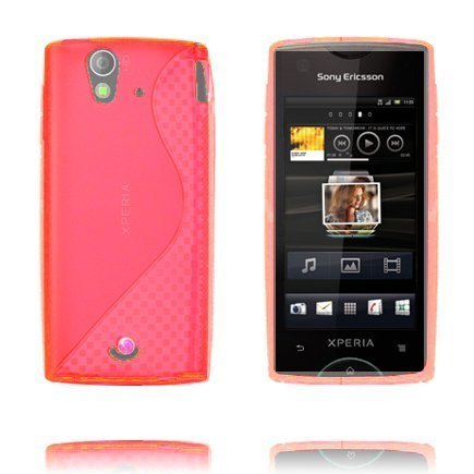 S-Line Pinkki Sony Ericsson Xperia Ray Suojakuori