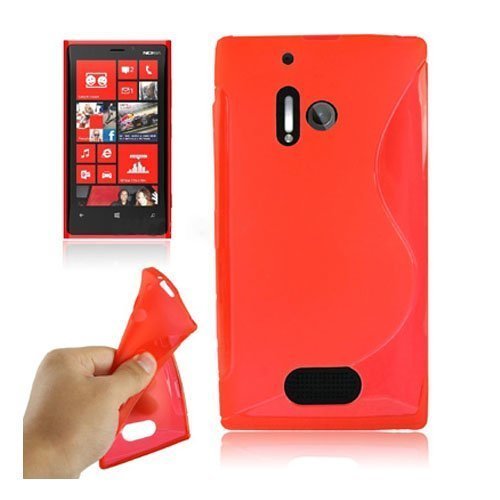 S-Line Punainen Nokia Lumia 928 Suojakuori